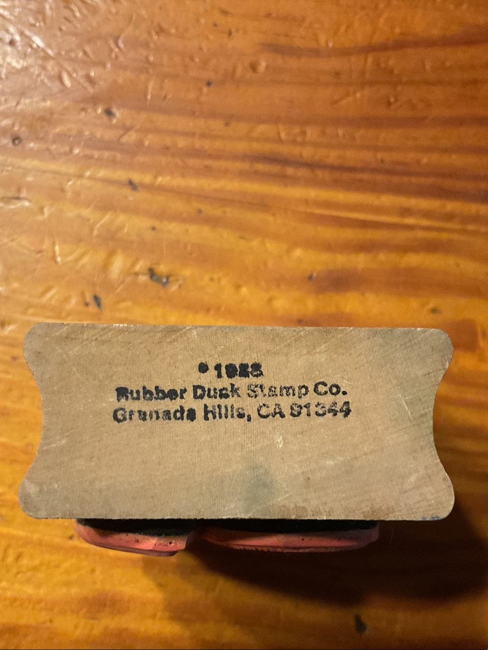 Vintage Rubber Duck Stamp Co. Dragon Stamp